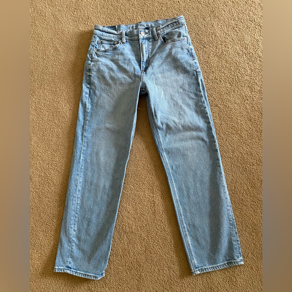 American Eagle Super High-Rise Straight Jeans